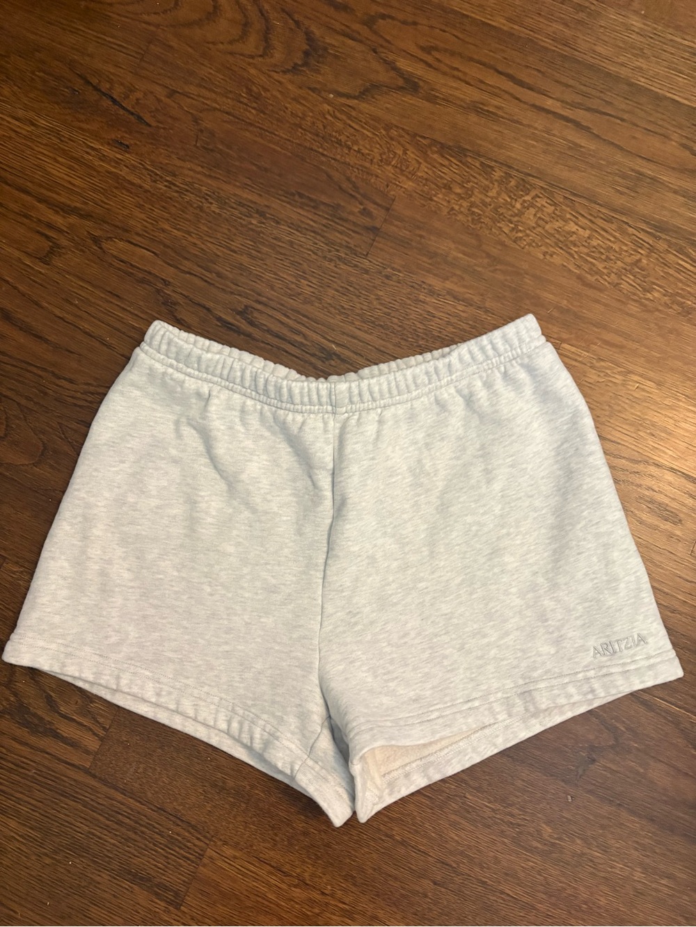 Aritzia Light Gray Athletic Shorts